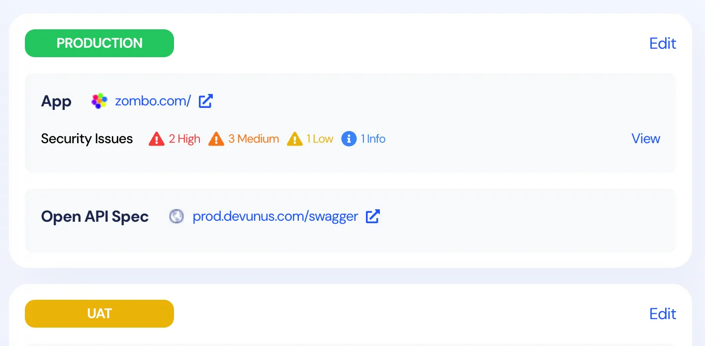 Software Registry Dashboard